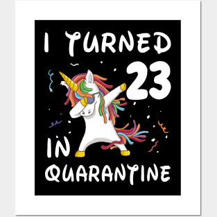 I Turned 23 In Quarantine Posters and Art